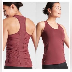 Athleta Bakasana Ruched Tank